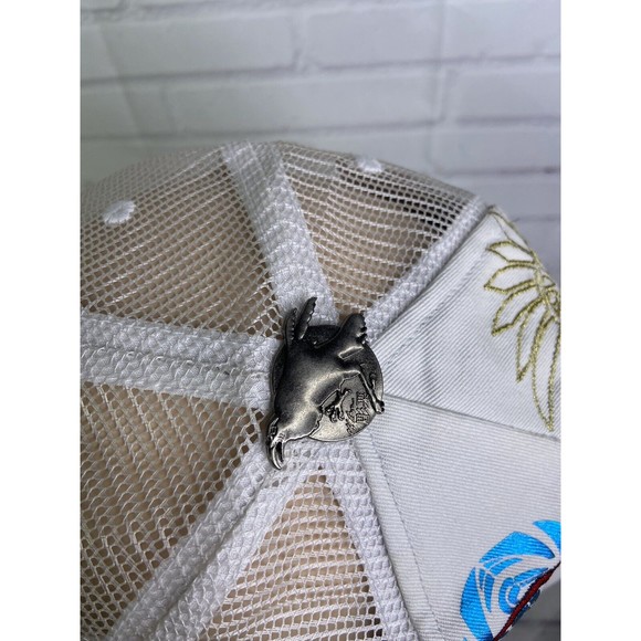 Cliff Raven Artwear Dragon Hardy Tattoo Embroidered Mesh Back Snapback Hat Cap - Picture 7 of 11